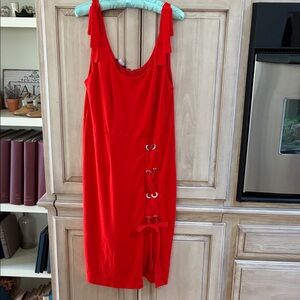 VENUS Bold scarlet red Dress sz L